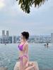 New Sexy Halter Backless Three-Piece Bikini - Pure Desire Split Swimsuit for Women