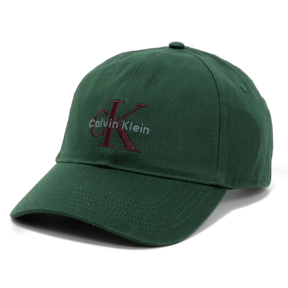 ck Cap Hat Logo Monogram Cotton MONOLOGO EMBROIDERY BASEBALL CAP Sycamore 4G5004G 301 [Calvin Klein] [Item] зелёный