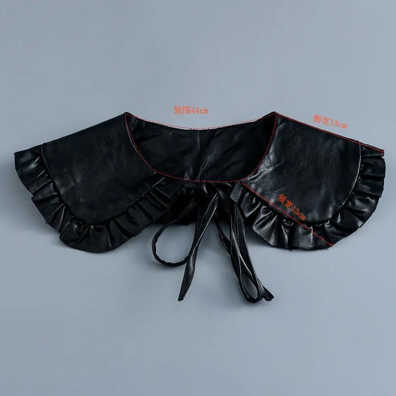 Women Shirt Detachable Collar Ladies White Fake Collars for Sweater Shoulder Wraps Neck Blouse False Collar Lapel Top Shawl