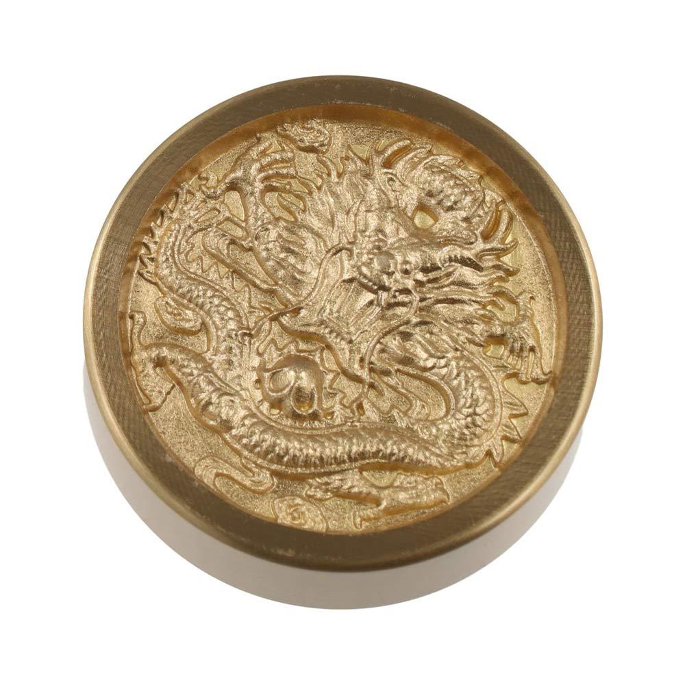 Chinese Calligraphy Tool BaGua Calligraphy Supplies Creative Paperweight Brass  Painting