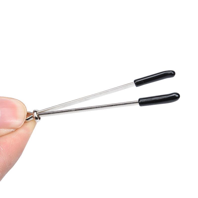 1 Pair Stainless steel Metal Nipple Clamps breast Clips BDSM restraints Adult Games toys For Couples Flirt sex Toys For