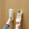 The First Layer of Cowhide Retro Leather Single Shoes Women's 2025 Autumn New Big Head Casual Board Shoes Soft Sole Light Casual Shoes