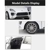 Welly 1/24 Porsche Macan Turbo SUV Alloy Car Model Diecasts Metal Toys Vehicles High Simulation Collection Series Childrens Gift