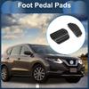 FUELHOOD 2pcs Automatic Foot Pedal Pad Foot Axle Pedal Cover for Nissan Roox B40 Series 2020/03- Aluminum Alloy Black