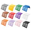 Mahjong Card Holder for Table 3D Printed Angled Viewing Display Rack Under-Mat Slide-in