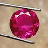 18 mm Natural Flawless Ceylon Padparadscha Sapphire Round Cut Gemstone