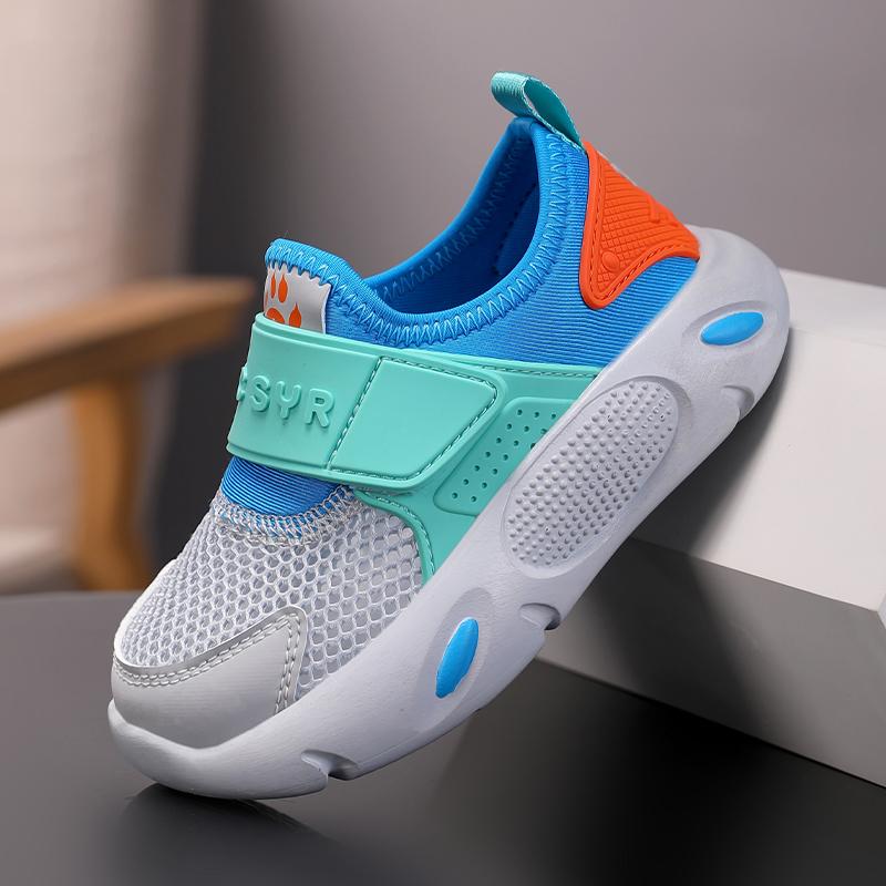 Kids Sneakers Jogging Breathable Running Shoes Fashion Outdoor Footwear Light Shoes Non-slip Boy Children Sport Shoes Trainer