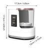 Makeup Brush Cleaner Tool Automatic 3-In-1 Makeup Brush Dryer, Brush Washing Machine, Stand Combination Electric Makeup Brush Cleaner 850Rpm