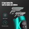 new hair clipper high-end gradient color body USB charging deep cleaning intelligent digital engraving push shear