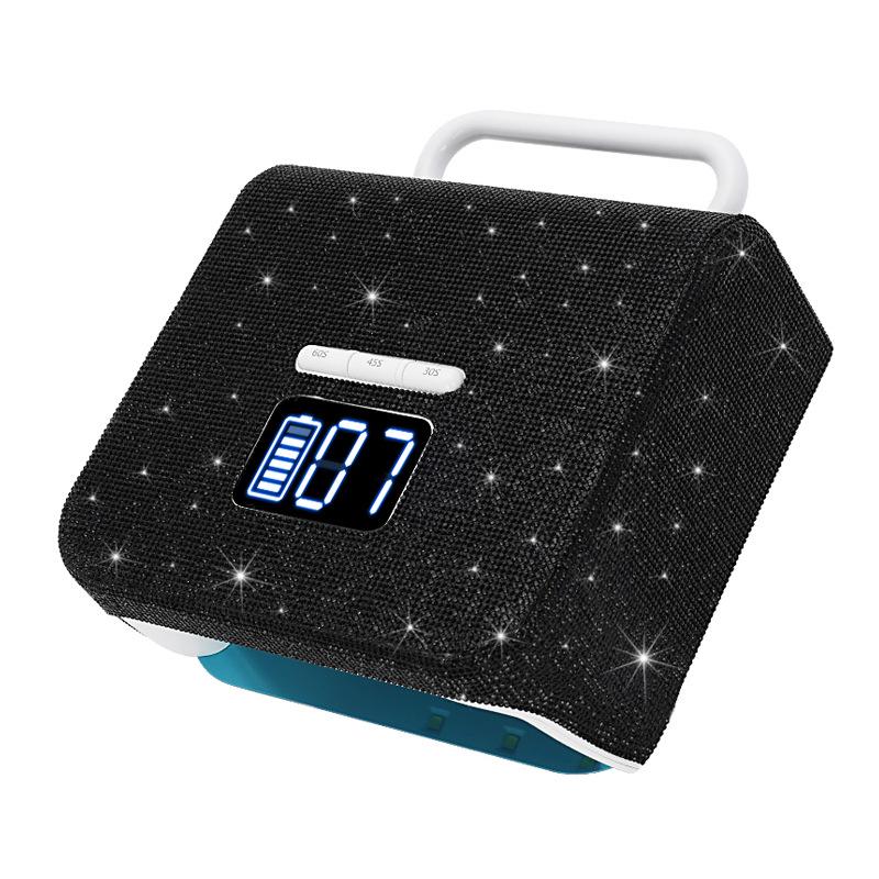 

High-Power Wireless Rechargeable Rhinestone Nail Lamp for Quick-Drying Gel Polish