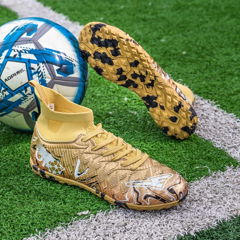 New Men Professional Unisex Soccer Boots FG Non-slip Football Shoes Outdoor Drop Shipping Futsal Match Training Sport Sneakers