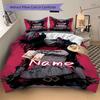 Custom Textile Harley Quinn Bedding 3 Piece Set HD Print Duvet Cover Pillowcases for Teens Adult Bedroom Decoration