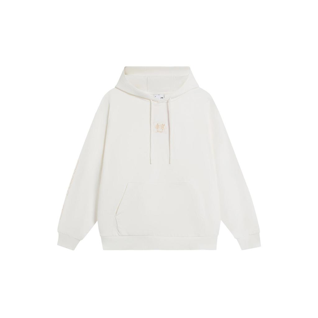 Li Ning Sports Life Collection Sweatshirt Unisex Ivory AWDS921-4