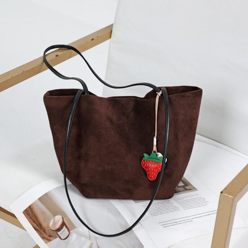 Премиальная кожаная сумка-ведро Dou Xiaozhu