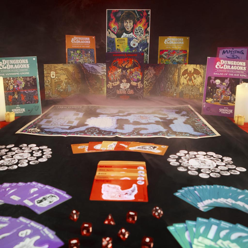 Welcome to Dungeons Dragons Stranger Hellfire Club Adventure Game Players Ages & Things 3-5 12+