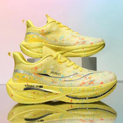 New Soft Sole Cushioning Mens Running Shoes For Women High-Quality Road Jogging Shoes Light Comfy Sneakers Reflective Night Run
