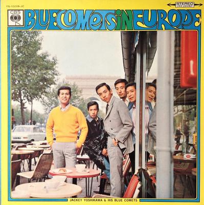 LP Record JACKIE YOSHIKAWA  BLUE COMETS  Blue Comets In Europe YS10018JC CBS 1968 Japan Obi Japanese EnkaTraditional Used