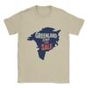 Greenland is Not For Sale  T Shirt Men's  100% Cotton Casual T-Shirts O Neck  Tees Short Sleeve Clothes Summer