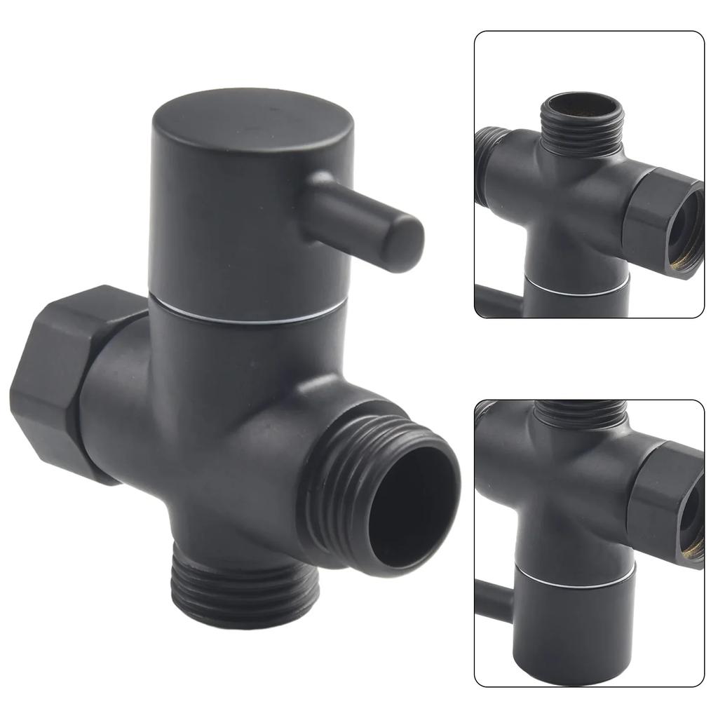 Oțel Inoxidabil G7/8" G1/2" G3/4" Supapă de Deviație Separator de Apă cu 3 Căi Toaletă Cap de Duș Tee Adaptor T Robinet de Deviație Baie