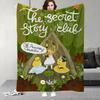 Cartoon Anne of Green Gables Cute Blanket Design Lightweight  For Dorms, Naps, Living Room, Office,Sofa,All Season