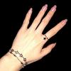 Hollow Star Bracelets Gothic Five-pointed Star Bracelets Hip Hop Link Chain