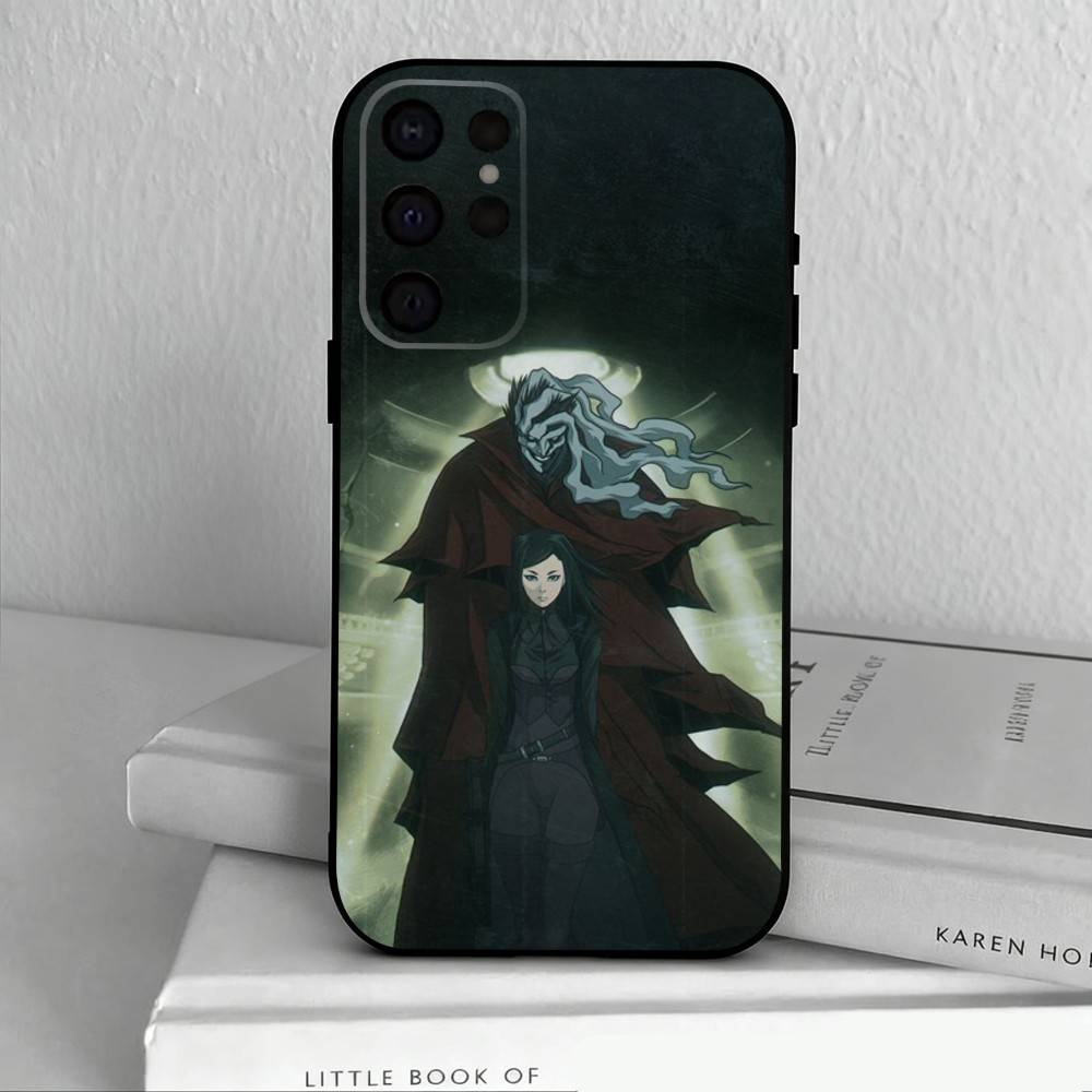HOT Anime E-Ergo-O P-Proxy   Phone Case For Samsung S25,S24,S21,S22,S23,S30,Ultra,S20,Plus,Others Soft Black Case