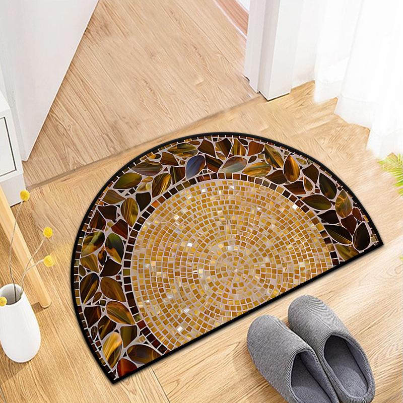 Colorful Door Mat Non-slip Mat for Entrance Door, Bedroom Door