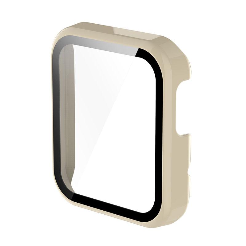 

Tempered Glass + Case For Xiaomi Redmi Watch Screen Protector Hard PC Bumper Protective Cover for Xiaomi MI Watch Lite For MI Watch Lite слонова кістка