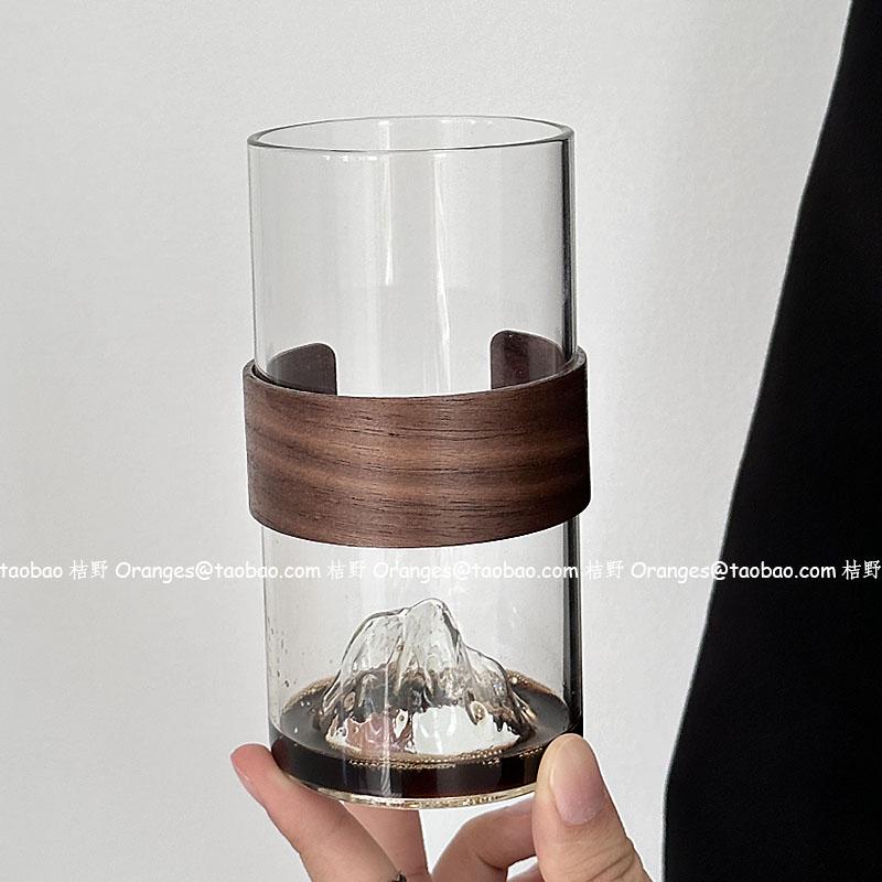 Mount Fuji Anti-Scald High Temp Resistant Japanese Coffee Cup