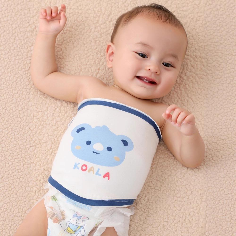 Newborn Breathable Cotton Belly Band - Summer Protection from Cold