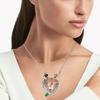 Sunstone Citrine Gemstone Mother's Day Antique Silver Jewelry Necklace 20 In