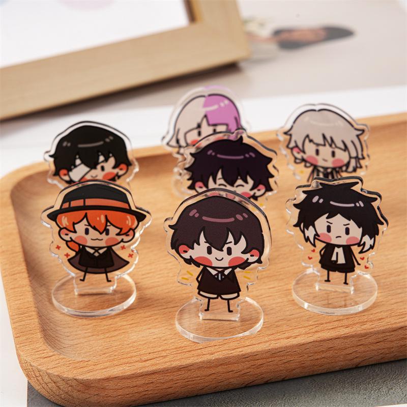 Bungo Stray Dogs Anime Acrylic Standee - Cute Cartoon Ornament & Small Gift