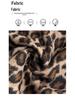 Retro Spicy Leopard Print Bodycon Woolen Skirt: Women's Slim High Waist A-line Autumn/Winter Style