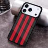 Milan Stylish Stripe Design Phone Case for iPhone 17 16 15 Pro Max Air 14 13 12 11 Plus Shockproof Capa Cover