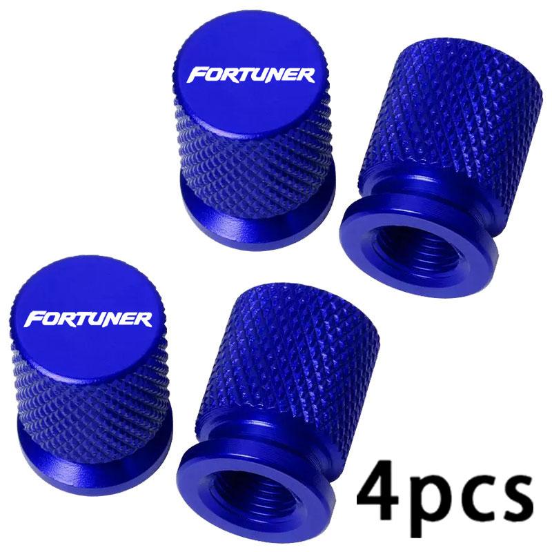 Car Wheel Tire Valve Caps Tyre Stem Covers Airdust Waterproof For TOYOTA Fortuner Accessories