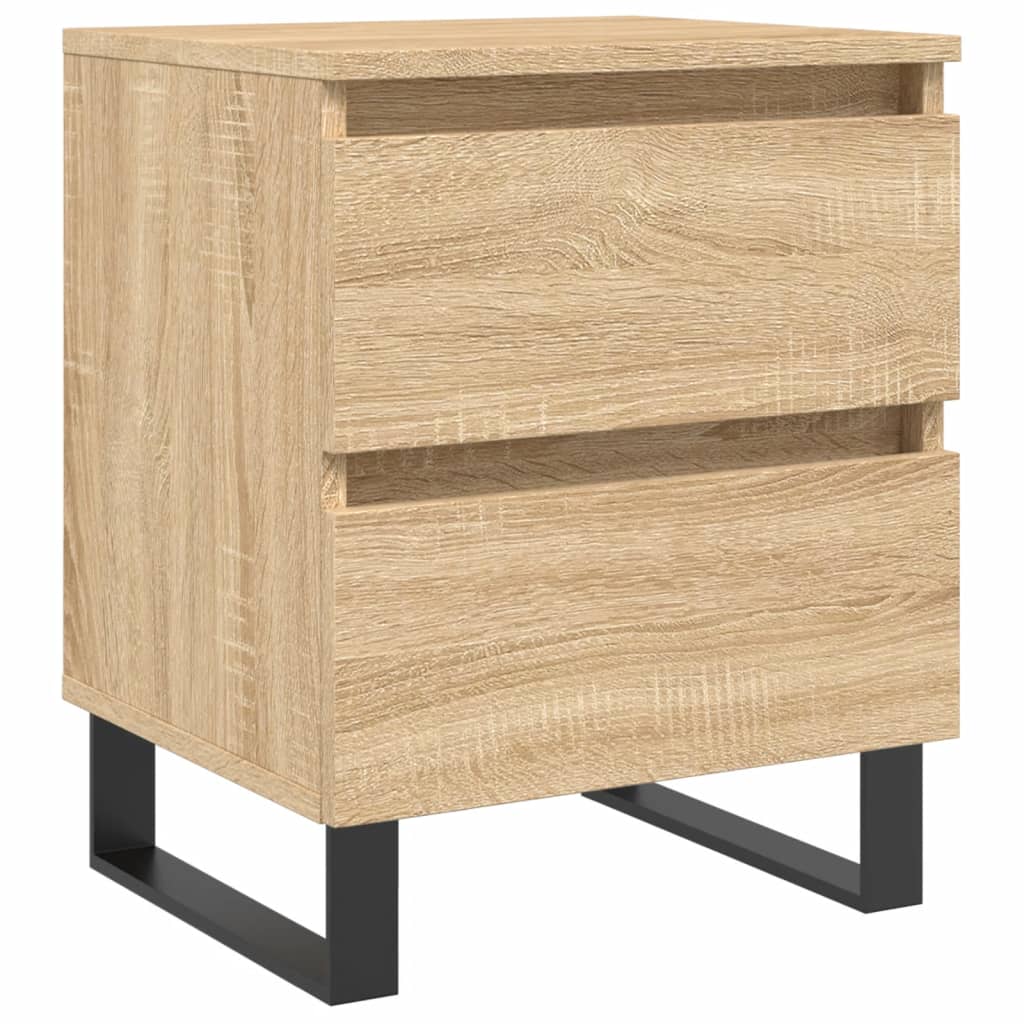 Nightstand Sonoma Oak 40x35x50 Cm Particleboard