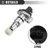 Motoforti Speed Sensor, Transmission Vehicle Speed Sensor, for Toyota MR2 1991-1995, Plastic Metal, No.8318112050, Black Silver Tone