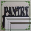 Rustic Corner Pantry Door Metal Wall Art Halloween Christmas Gift