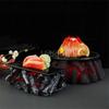 Hot Restaurant Special Dishes Tableware Hotel Club Private Cuisine Personality Creative Plate Volcanic Modeling Dry Ice Tablewar