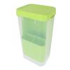 Cilantro Storage Container Plastic Transparent Reusable Easy To Clean Multipurpose Asparagus Container for Refrigerator Kitchen