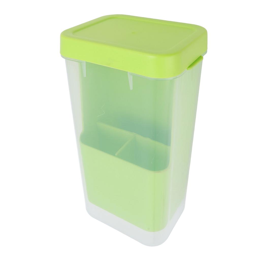 Cilantro Storage Container Plastic Transparent Reusable Easy To Clean Multipurpose Asparagus Container for Refrigerator Kitchen