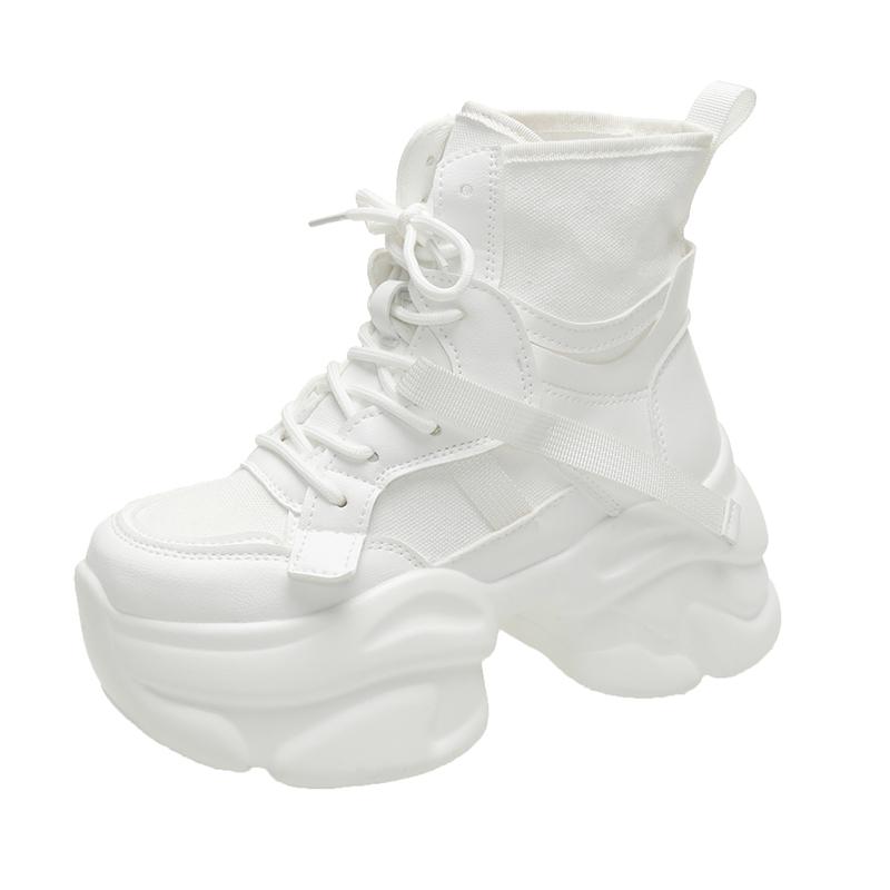 

Мода 2024 года, новые женские теплые зимние ботильоны на каблуке 7,5 см, массивные кожаные ботинки, хлопковые, высокие, меховые, зимние ботинки для женщин, Zapatos Mujer 39 белый