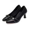 2025 New Women's High Heels Women's Shoes Korean Version Pointed Toe Shallow Mouth Women's Stiletto Shoes