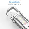 Multifunctional Keychain Flashlights USB Rechargeable Mini Flashlight  Outdoor Hiking Camping