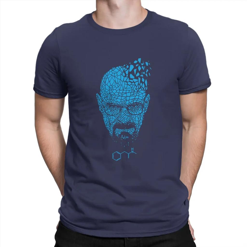 Main Character T-Shirt for B-Breaking Bad Funny 100% Cotton Tees Round Neck Short Sleeve T Shirts Unique Clothes Unisex