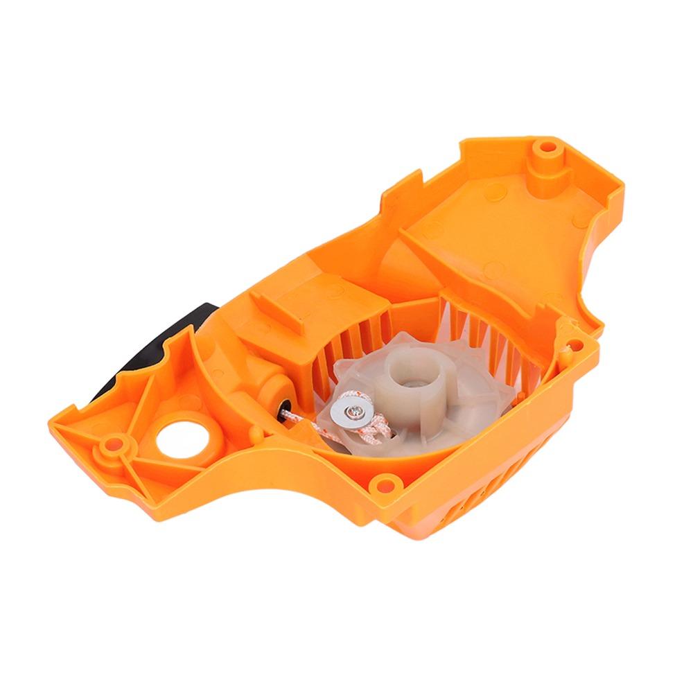 Universal Chainsaw Pull Starter Plastic Recoil Pull Starter for Mcculloch 335 338 435 440 for Partner 350 351 for Poulan 3314