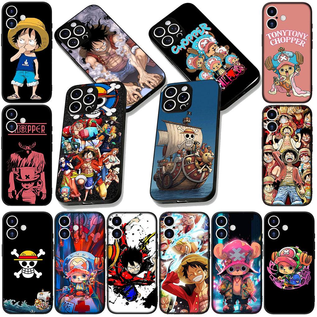 Silicone Cover for Xiaomi Redmi 15 9A 9C NFC 7A 9T Note 9 8 7 8T 15c A5 4G 5G Phone Case Tony One Luffy Pieces Tony Chopper