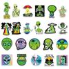 50 Alien Graffiti Stickers Mobile Phone Computer Water Cup Notebook Decoration Waterproof Creative Creative Stickers
