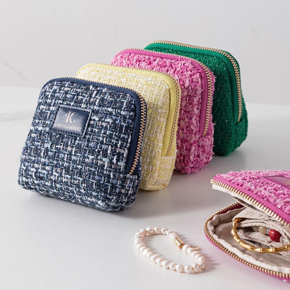 Multi-layer Jewelry Packing Bag Earrings Rings Large Capacity Jewelry Storage Bag Bracelet Necklace Organizer