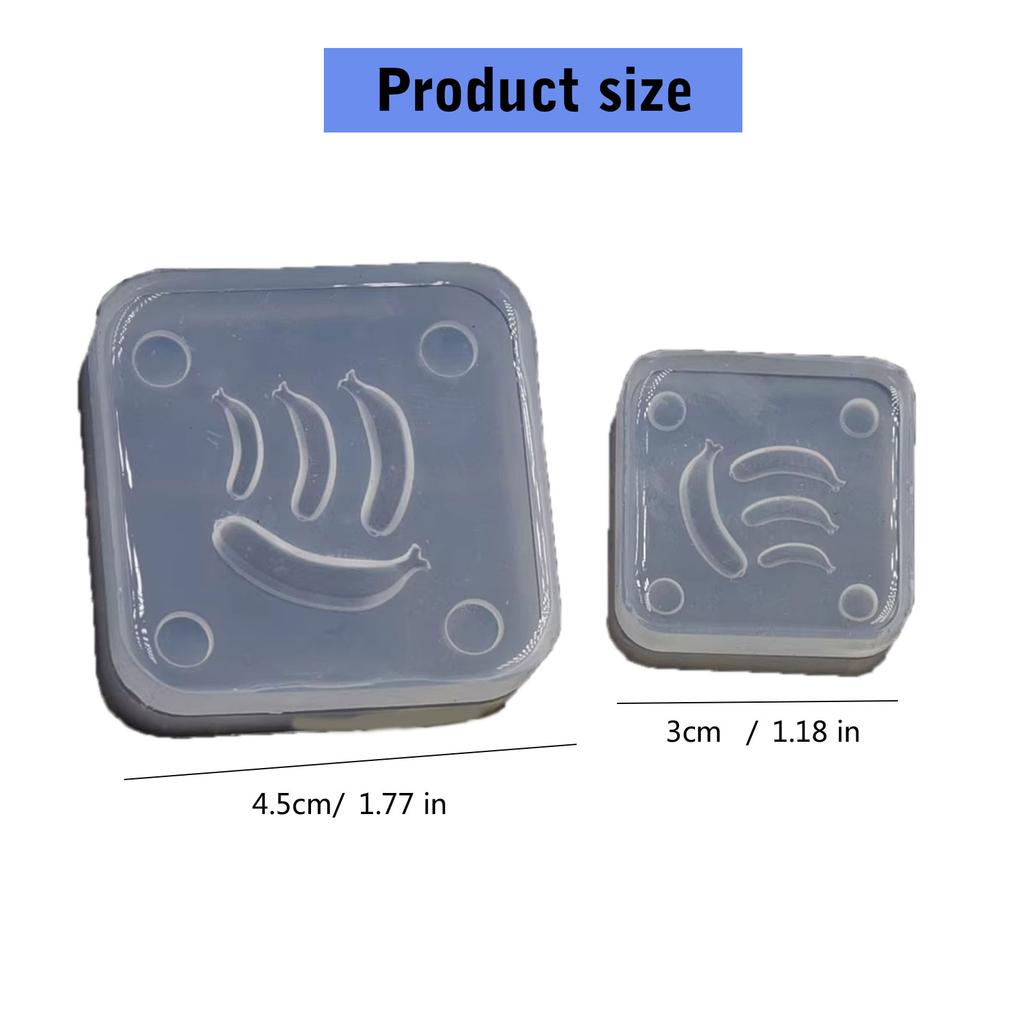 High Performances Silicone Mould For Miniature Food Crafting Portable for Enthusiasts And Creative Projects Supplies